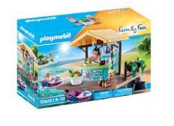 PLAYMOBIL FAMILY FUN - BAR FLOTTANT ET VACANCIERS #70612